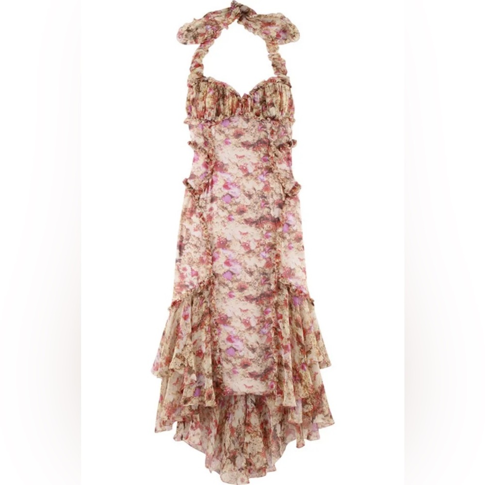 Zac Posen Siren Garden Print Dress NTW